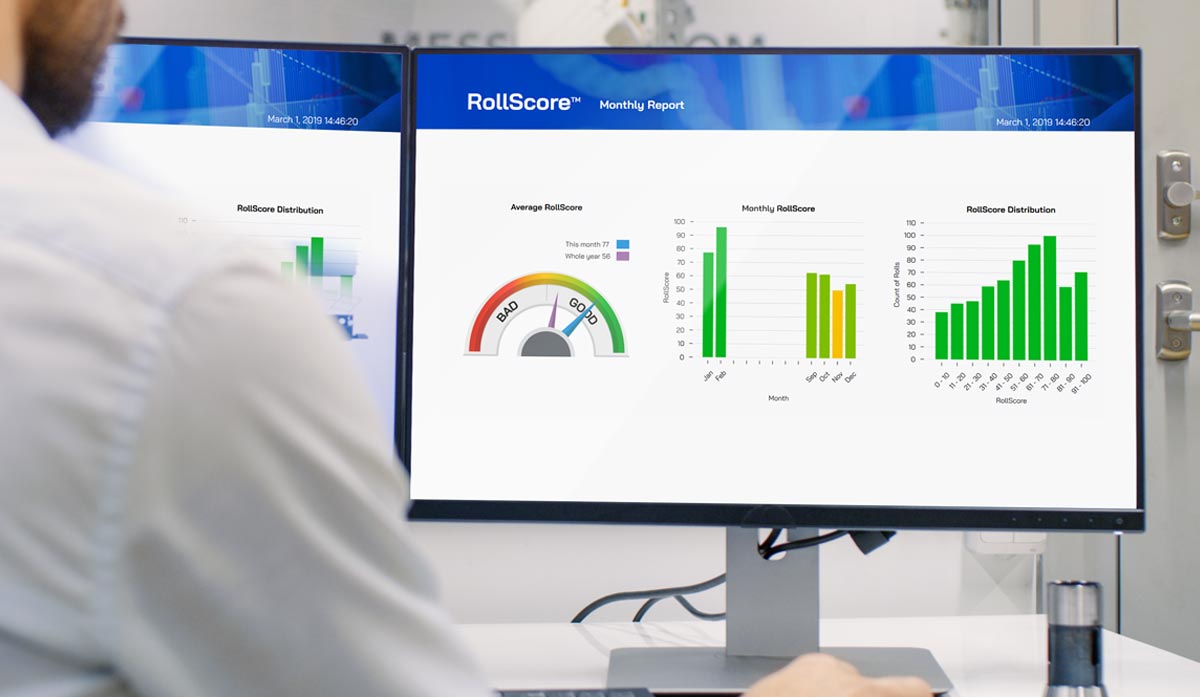 roll hardness profile roll quality analyzer